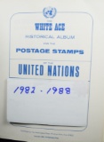 1982-1988 United Nations Postage Stamps Book