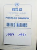 1989-1991 United Nations Postage Stamps Book