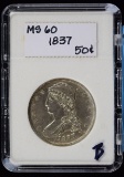 1837 Capped Bust Half MS60