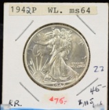 1942 Walking Liberty Half Dollar Choice Uncirculated