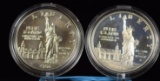 1986-P & 1986-S American Silve Eagles Dollars BU