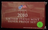 2010 United States Proof Set 90 Percent Silver Set CAMEOS