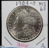 1904-O Morgan Dollar MS65