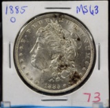 1885-O Morgan Dollar MS63