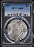 1887 Morgan Dollar PCGS MS-65