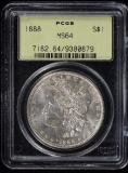 1888 Morgan Dollar PCGS MS-64 OGH