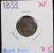 1833 Bust Dime XF R-3 Plus Variety