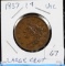 1837 Braided Hair Copper Large Cent Uncirculated