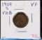 1909-S VDB Lincoln Cent VF