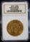 1873 Open 3 $20 Gold Liberty Double Eagle NGC MS-62 Nice