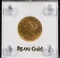 1882-S $5 Gold Liberty