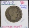 1904-S Barber Half Dollar VG Key Date Mint 553K