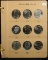 1971-78 Complete Eisenhower Unc &  Proof Set in Dansco