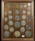US 12th Century Type Set in Frame Cents Through Dollars
