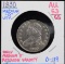 1830 Bust Half Dollar AU 53/55 Medium O 0-119