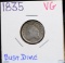 1835 Bust Dime VG