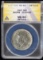 1937 Boone Half Dollar ANACS MS-60