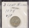 1874 Three Cent Nickel