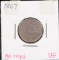 1867 Shield Nickel VF