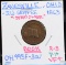1863 CWT Zanesville OH 995F Griffee Station VF Plus
