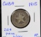 1915 Cuba 20 Cent Silver XF