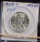 1943-D Walking Liberty Half Dollar MS 66