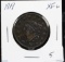 1819 Braided Hair Copper Large Cent Extra Fine + Condition