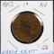 1842 Braided Hair Copper Large Cent About Unciculated