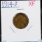 1914-S Lincoln Cent XF