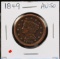 1849 Large Cent AU 50