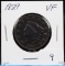 1829 Braided Hair Copper Large Cent Very Fine