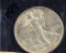 1943 Walking Liberty Half Dollar BU & Toned