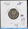 1921 Mercury Silver Dime Key Date