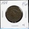 1818 Braided Hair Copper Large Cent Fine/Very Fine Conditon