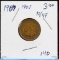 1907 Copper Indian Head Cent Very Fine