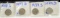 4 Semi Key Date Jefferson Nickels 38-S 39-D 39-S 42-D