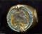 1937 Buffalo Head Nickel Ring, Like new