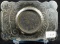 1922 Peace Dollar in Belt Buckle Used