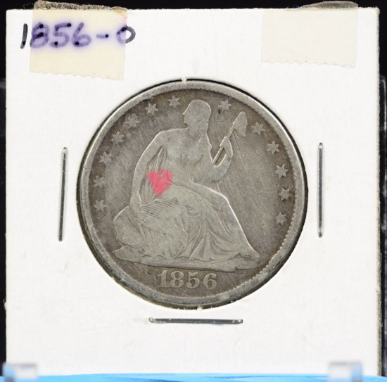 1856-O Seated Half Dollar F/VF