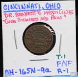 CWT Cincinnati Ohio Dr Bennetts Cure F/VF