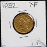 1852 $5 Gold Liberty