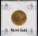 1882-S $5 Gold Liberty
