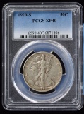 1929-S Walking Half Dollar PCGS XF-40