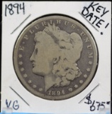 1894 Morgan Dollar VG Key Date