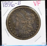 1896-S Morgan Dollar VF