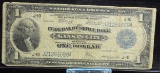 1918 $1 National Currency Kansas City