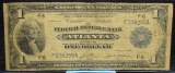 1918 $1 National Currency Atlanta