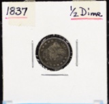 1837 Bust Half Dime VG