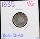 1835 Bust Dime VG