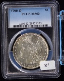 1900-O Morgan Silver Dollar Gem White PCGS MS 63